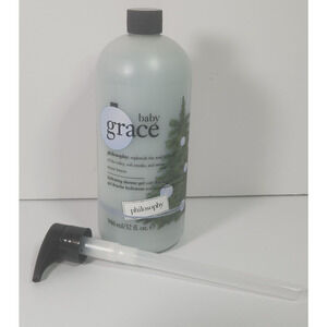 PHILOSOPHY BABY GRACE SHAMPOO BATH SHOWER GEL 32 OZ WITH PUMP NEW SEALED